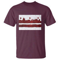 Washington DC Flag T Shirt