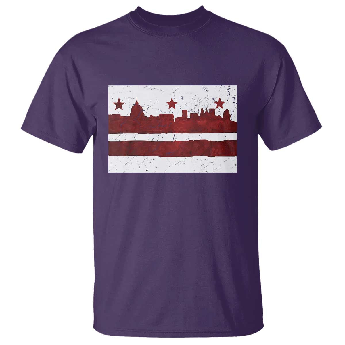 Washington DC Flag T Shirt