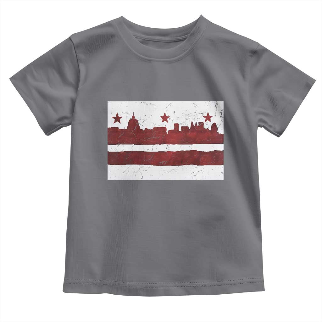 Washington DC Flag Toddler T Shirt