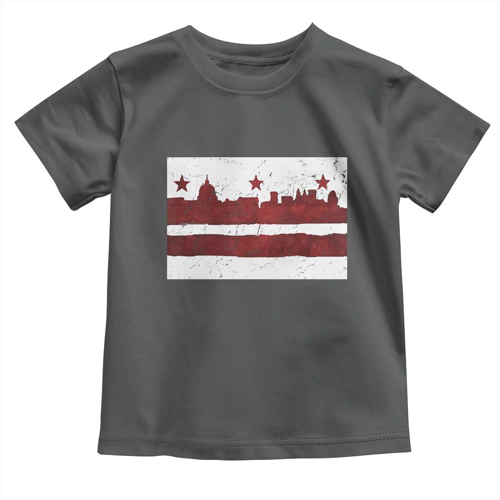 Washington DC Flag Toddler T Shirt