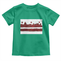 Washington DC Flag Toddler T Shirt