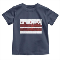 Washington DC Flag Toddler T Shirt