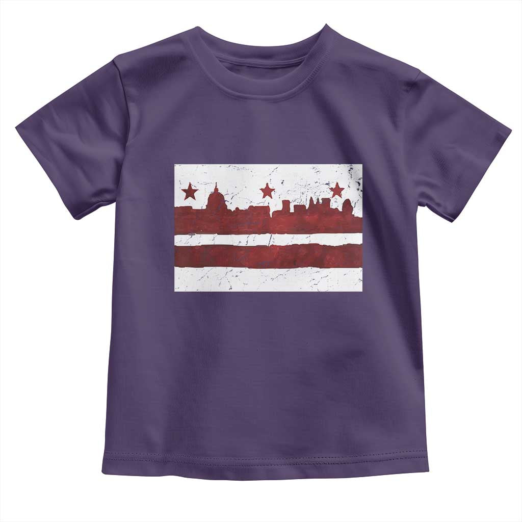 Washington DC Flag Toddler T Shirt