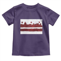 Washington DC Flag Toddler T Shirt