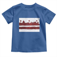Washington DC Flag Toddler T Shirt