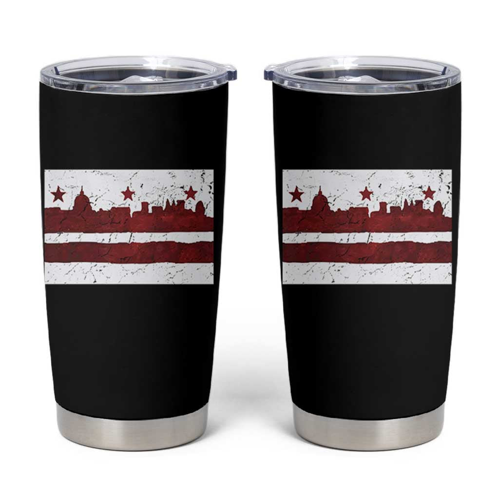 Washington DC Flag Tumbler Cup
