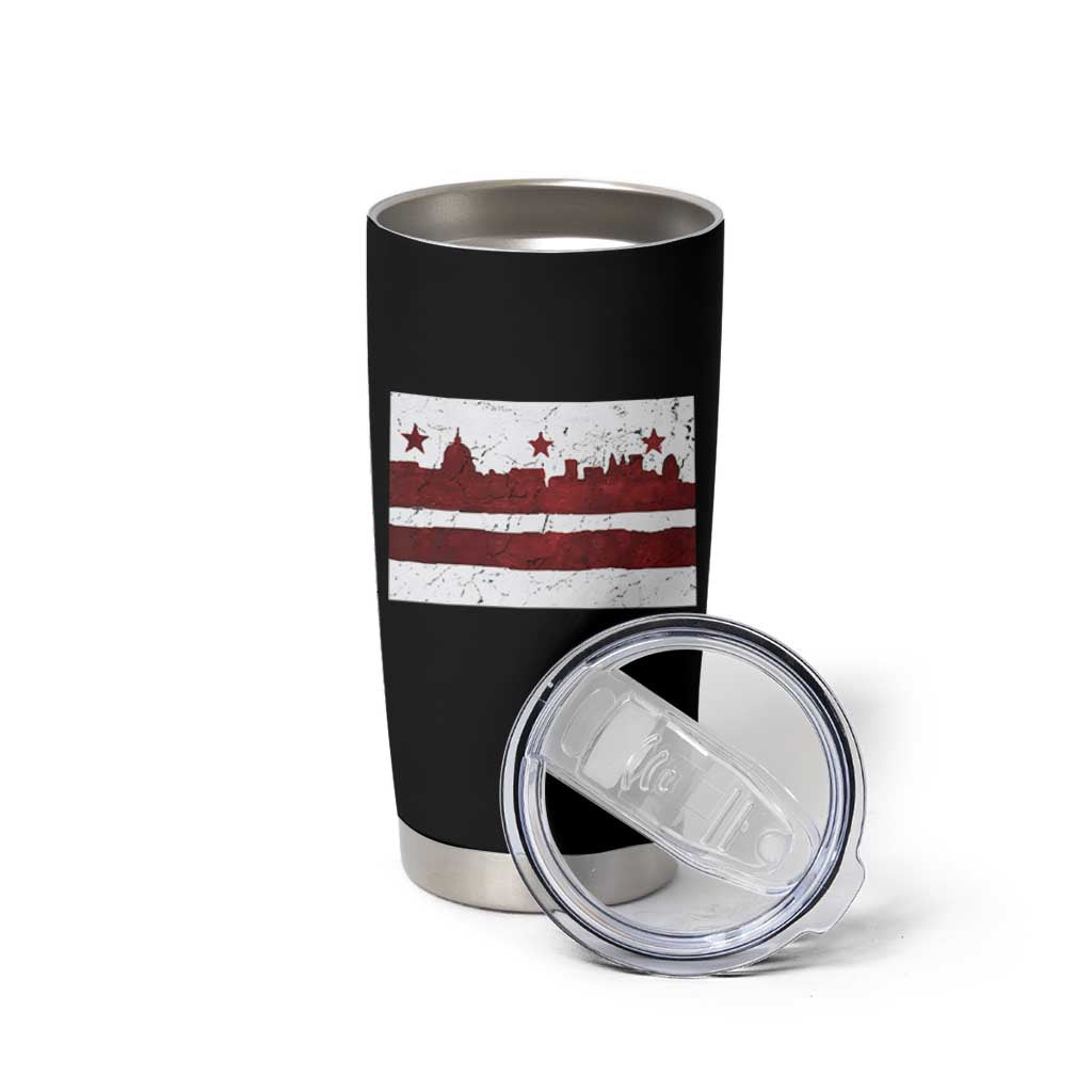 Washington DC Flag Tumbler Cup