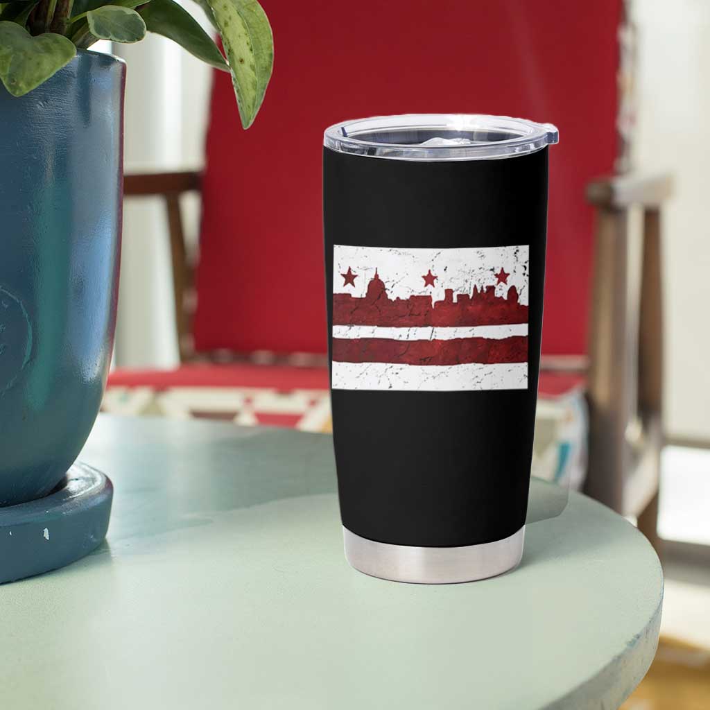 Washington DC Flag Tumbler Cup