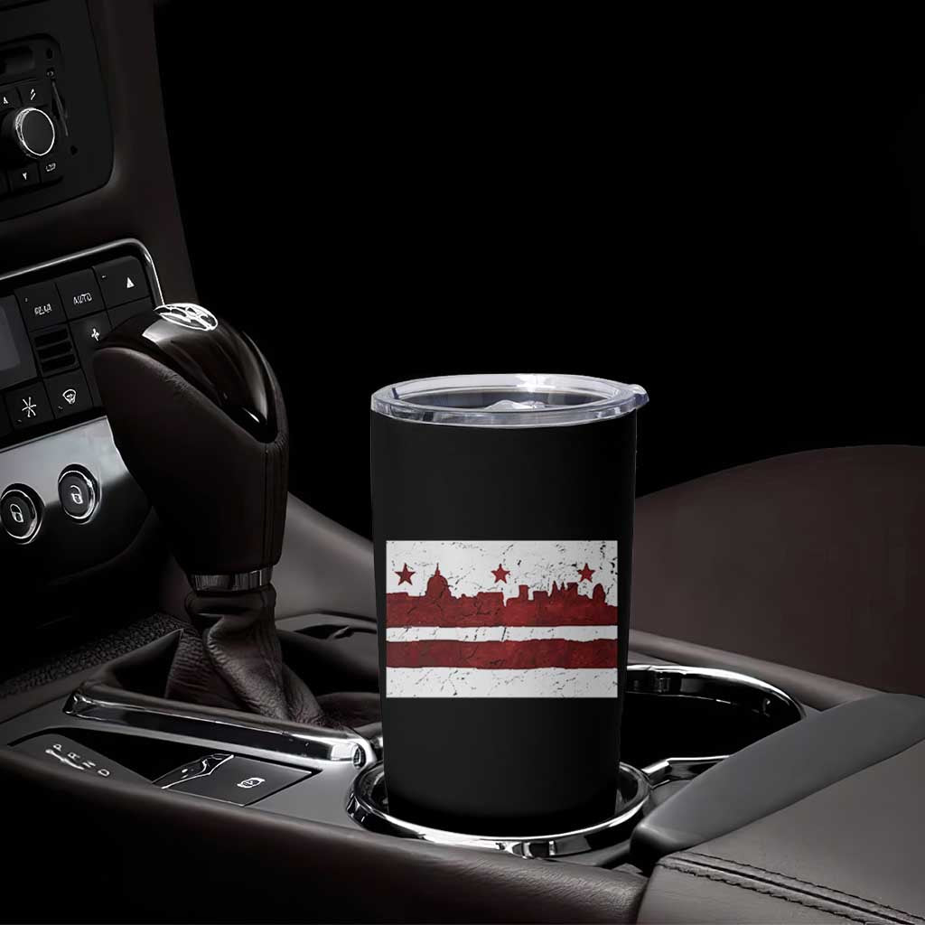 Washington DC Flag Tumbler Cup