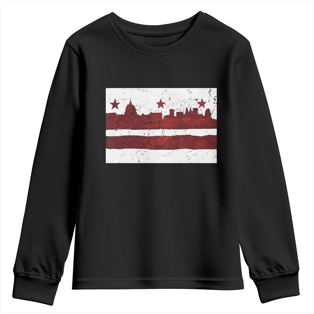 Washington DC Flag Youth Sweatshirt