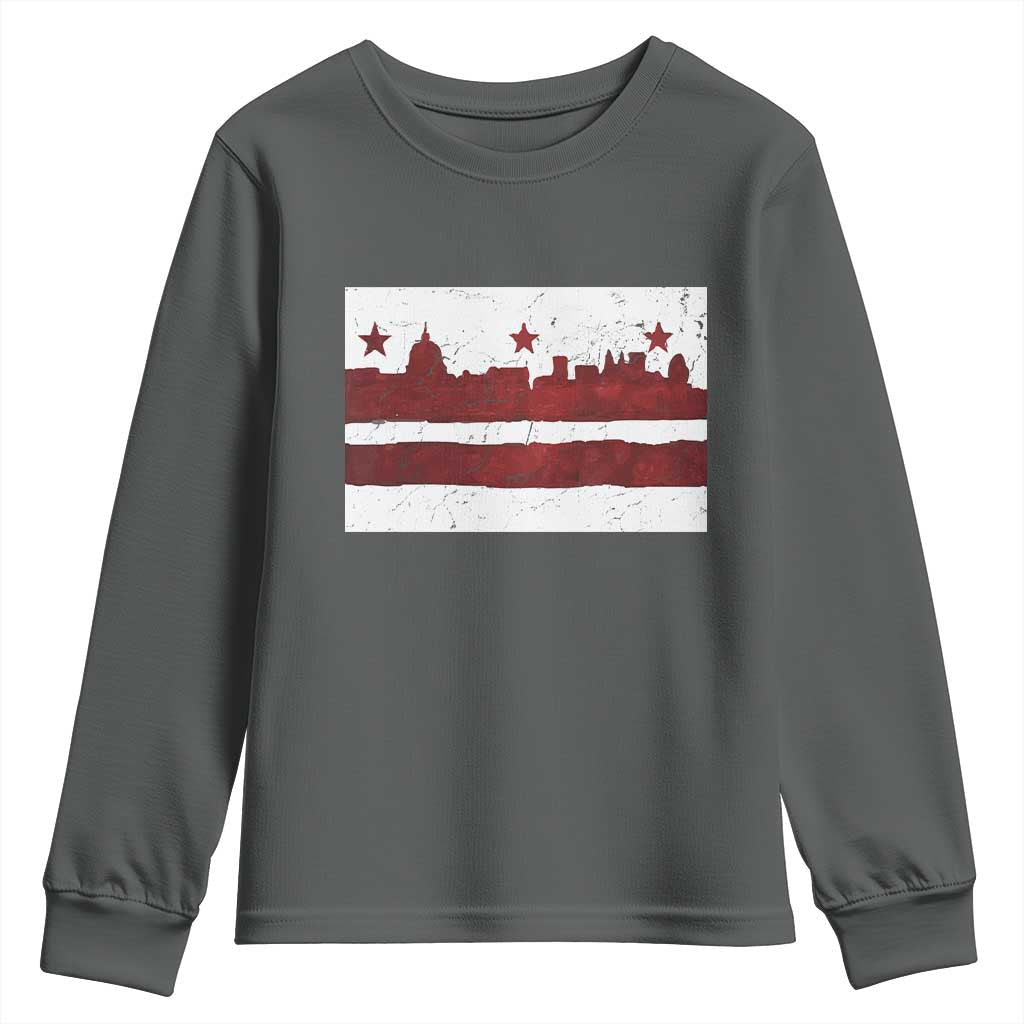 Washington DC Flag Youth Sweatshirt