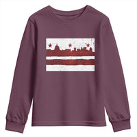 Washington DC Flag Youth Sweatshirt