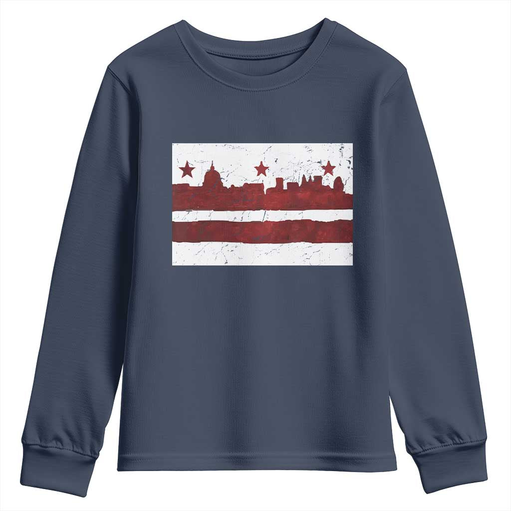 Washington DC Flag Youth Sweatshirt