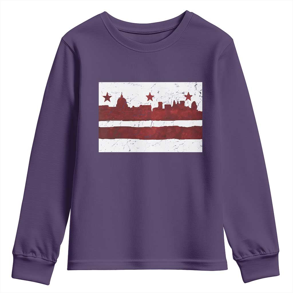 Washington DC Flag Youth Sweatshirt