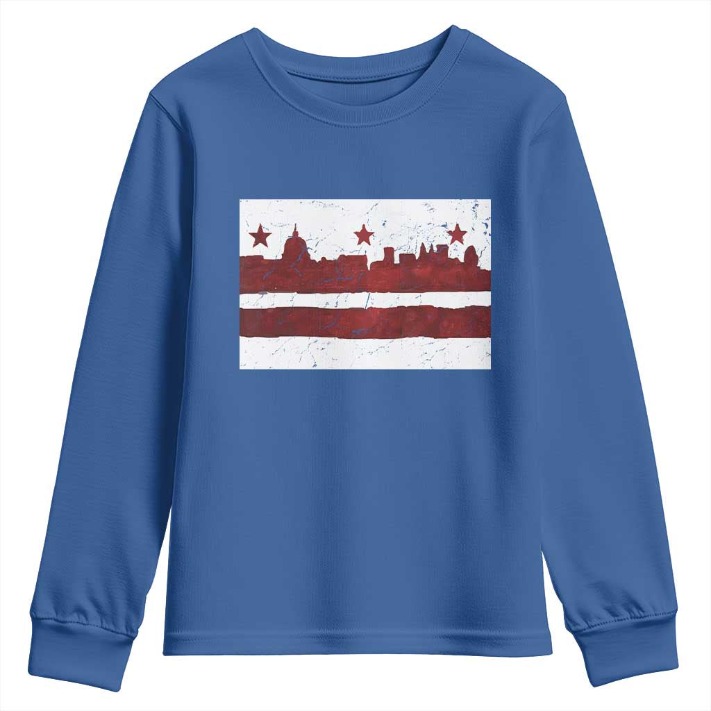 Washington DC Flag Youth Sweatshirt