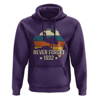 Never Forget 1932 Emu War Hoodie Funny Emu Lover Zookeeper