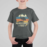 Never Forget 1932 Emu War T Shirt For Kid Funny Emu Lover Zookeeper