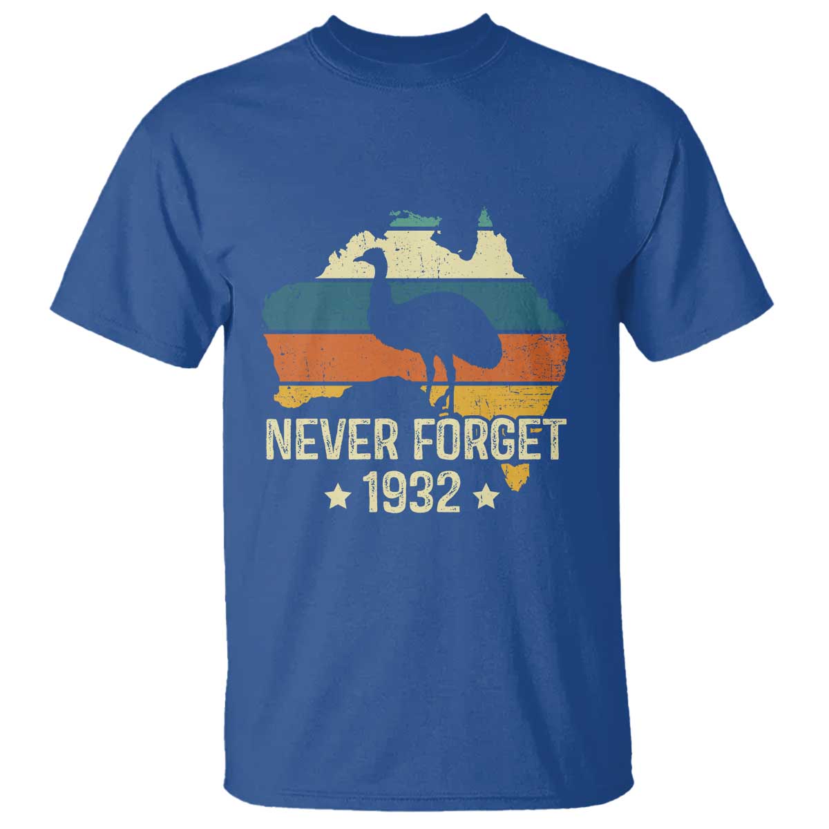 Never Forget 1932 Emu War T Shirt Funny Emu Lover Zookeeper