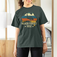 Never Forget 1932 Emu War T Shirt For Women Funny Emu Lover Zookeeper