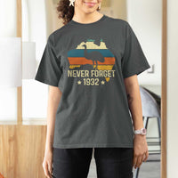 Never Forget 1932 Emu War T Shirt For Women Funny Emu Lover Zookeeper