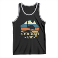 Never Forget 1932 Emu War Tank Top Funny Emu Lover Zookeeper