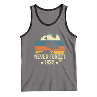 Never Forget 1932 Emu War Tank Top Funny Emu Lover Zookeeper