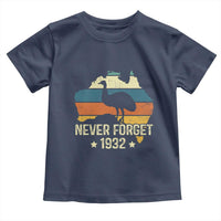 Never Forget 1932 Emu War Toddler T Shirt Funny Emu Lover Zookeeper