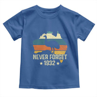 Never Forget 1932 Emu War Toddler T Shirt Funny Emu Lover Zookeeper
