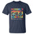 School's Out Forever Retired Teacher 2025 T Shirt Groovy Retirement
