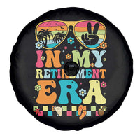 Retired Est 2025 Spare Tire Cover In My Retirement Era Groovy Summer Vibes