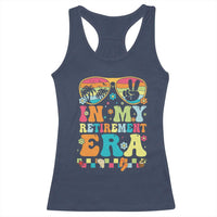 Retired Est 2025 Racerback Tank Top In My Retirement Era Groovy Summer Vibes