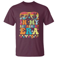 Retired Est 2025 T Shirt In My Retirement Era Groovy Summer Vibes