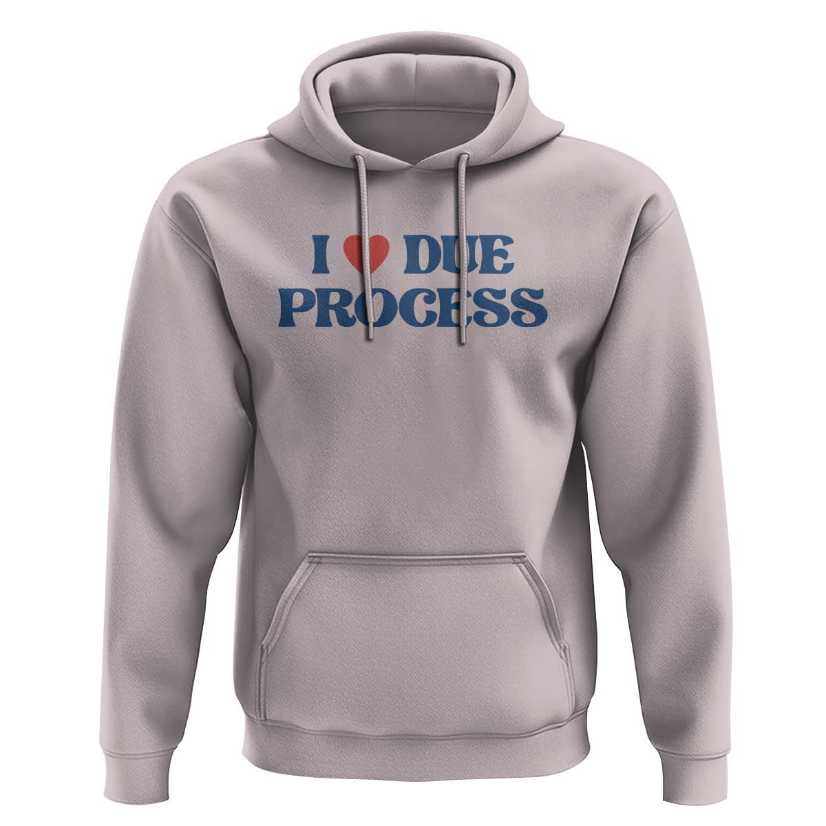 I Love Due Process Hoodie Pro Immigration Immigrants Feed America