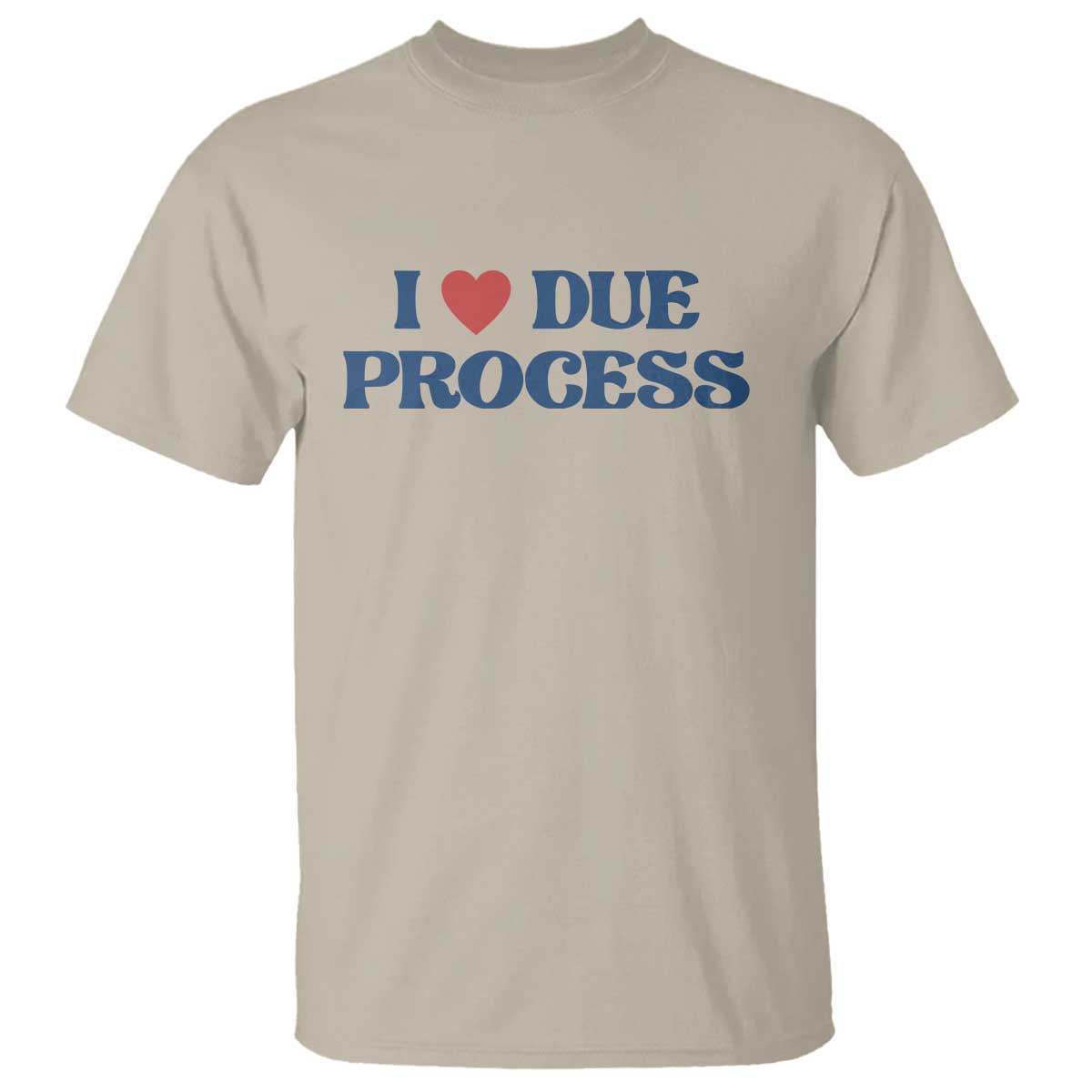 I Love Due Process T Shirt Pro Immigration Immigrants Feed America