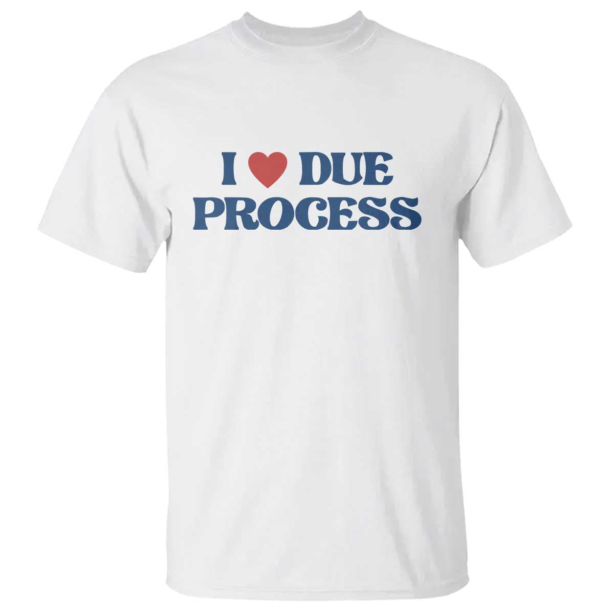I Love Due Process T Shirt Pro Immigration Immigrants Feed America