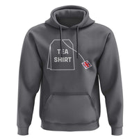I Love English Tea UK Flag Hoodie Vintage British Humor