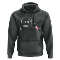 I Love English Tea UK Flag Hoodie Vintage British Humor