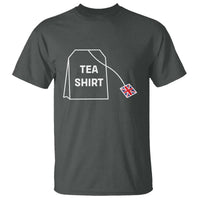 I Love English Tea UK Flag T Shirt Vintage British Humor