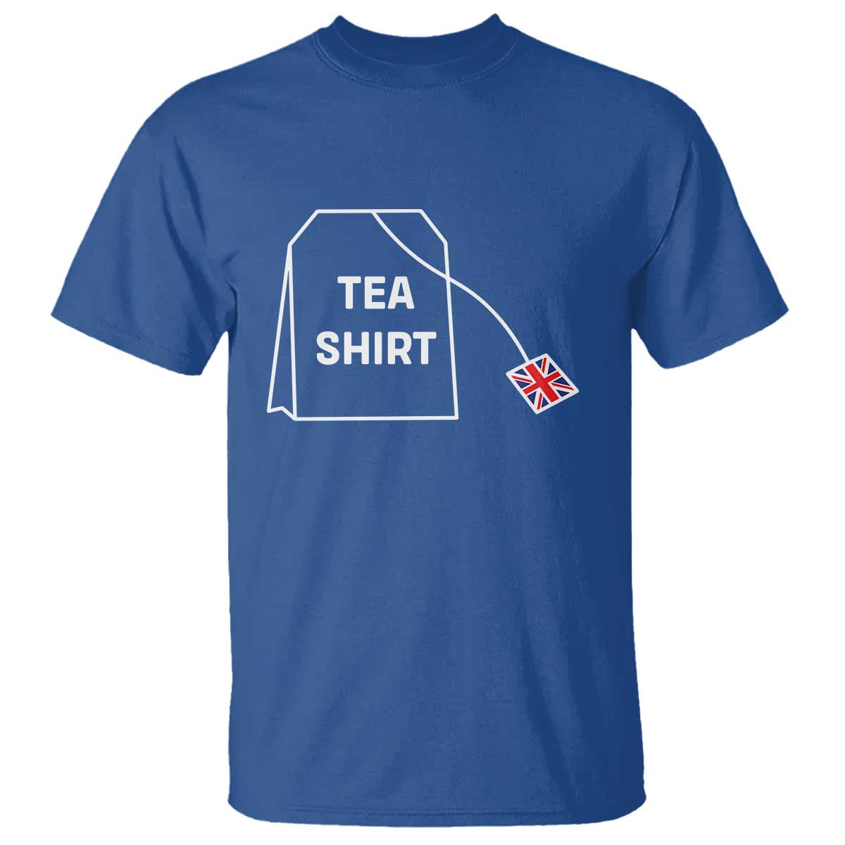 I Love English Tea UK Flag T Shirt Vintage British Humor