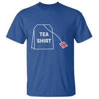 I Love English Tea UK Flag T Shirt Vintage British Humor