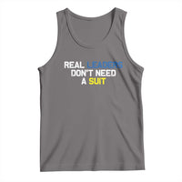 Support Ukraine Tank Top Real Leaders Dont Need Suits