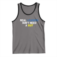 Support Ukraine Tank Top Real Leaders Dont Need Suits
