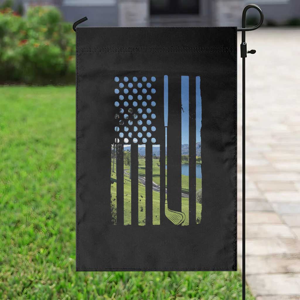 American Flag Golf Garden Flag Golfer Funny Golf Club Golfing