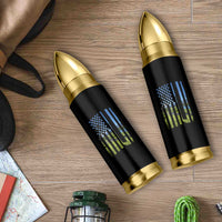 American Flag Golf Bullet Tumbler Golfer Funny Golf Club Golfing