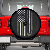 Retro American Flag Golf Spare Tire Cover Golfer Funny Golf Club Golfing