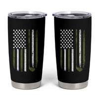 Retro American Flag Golf Tumbler Cup Golfer Funny Golf Club Golfing