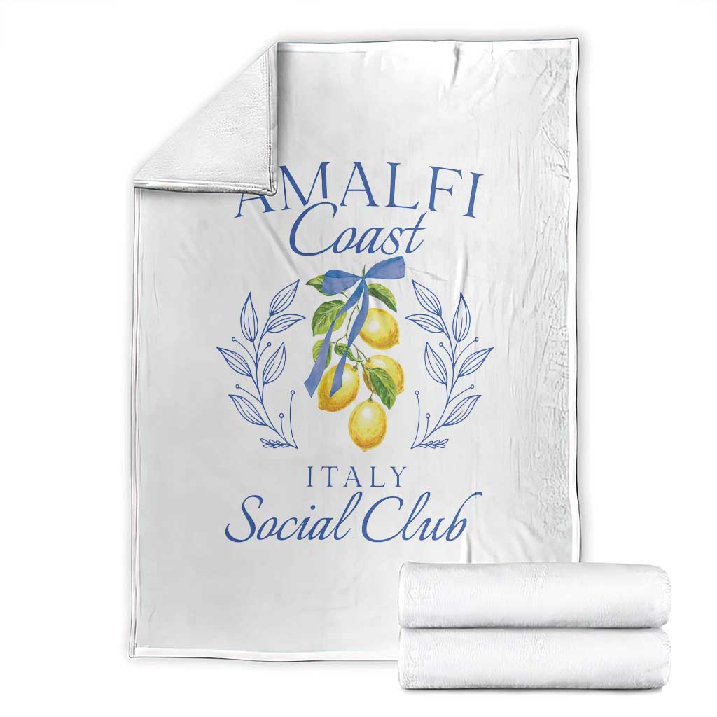 Amalfi Coast Throw Blanket Sorrento Italy Vacation Gift - Wonder Print Shop