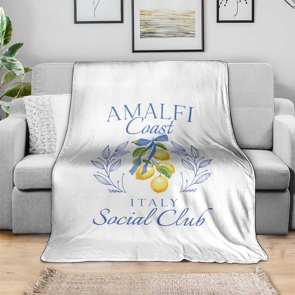 Amalfi Coast Throw Blanket Sorrento Italy Vacation Gift - Wonder Print Shop