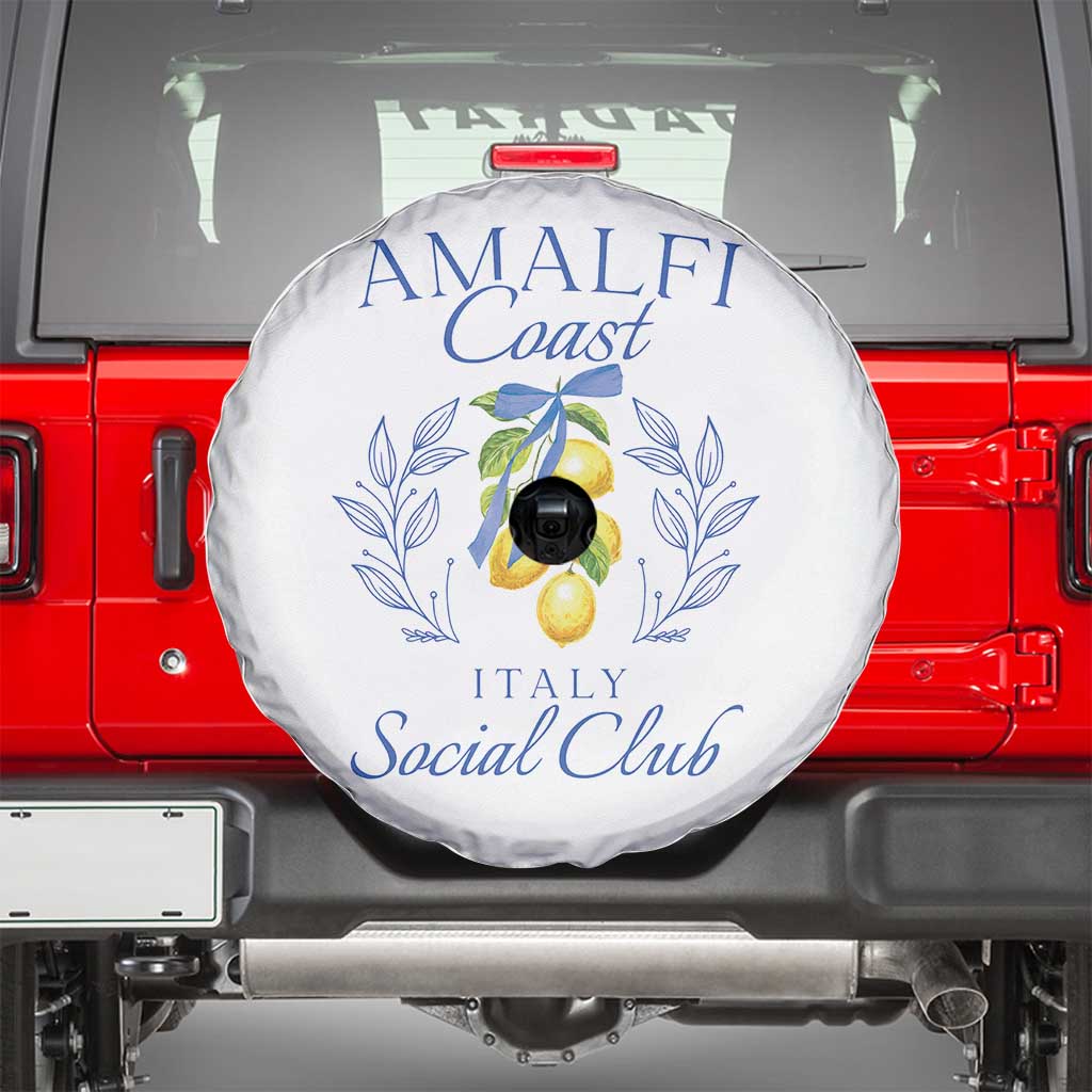 Amalfi Coast Spare Tire Cover Sorrento Italy Vacation Gift - Wonder Print Shop