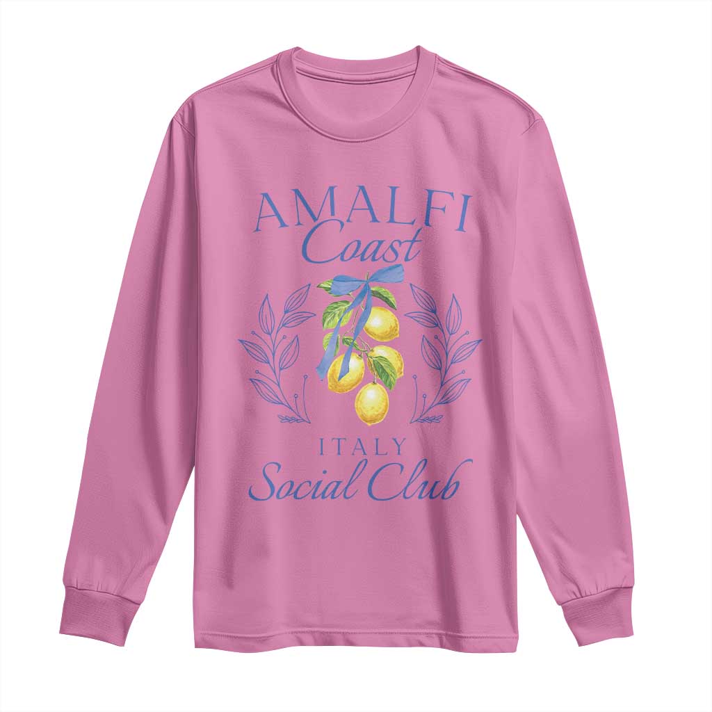 Amalfi Coast Long Sleeve Shirt Sorrento Italy Vacation Gift - Wonder Print Shop